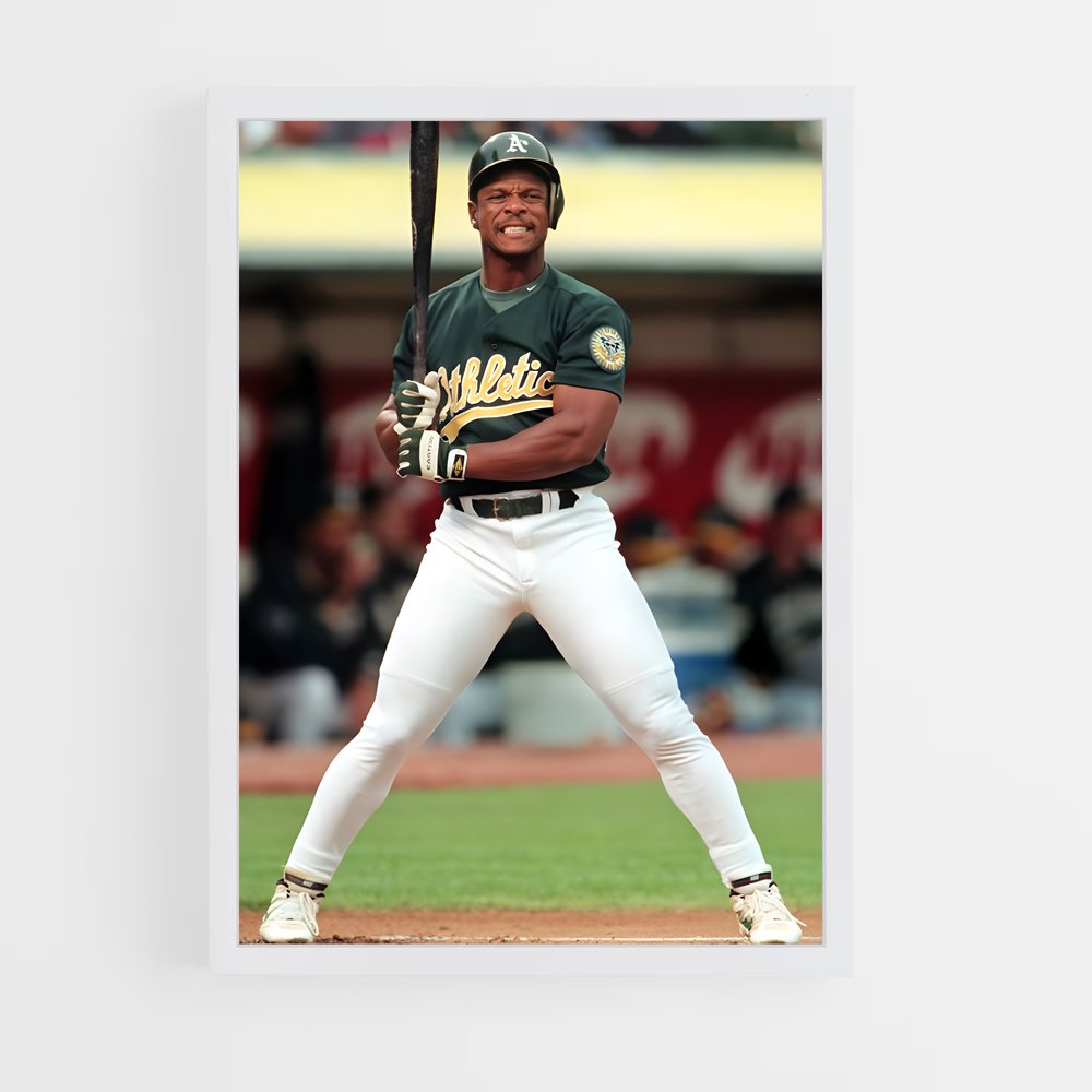 Poster The Base Stealer – affiche Baseball (vue 3)
